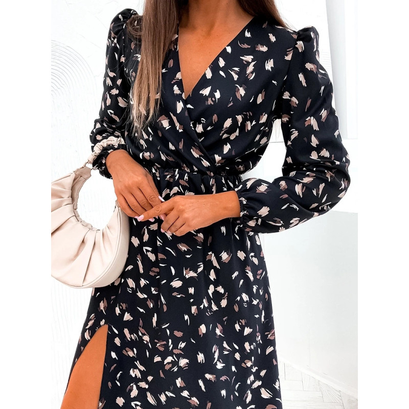 PENCIL DRESS BLACK (273ART)