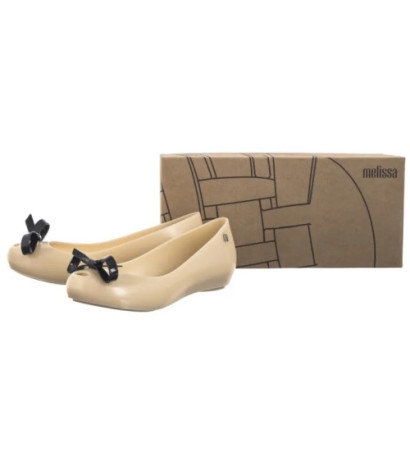Melissa Ultragirl Bow III AD 33891/AM782 Beige/Black (ML326-b) bateliai