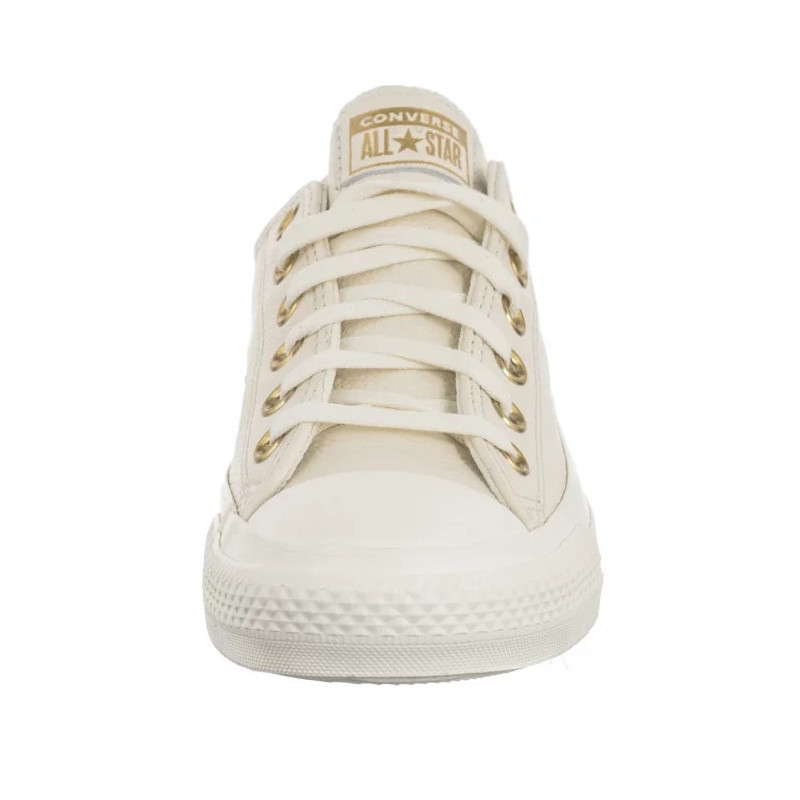 Converse CTAS Ox Egret/Egret/Gold A13814C (CO744-a) shoes