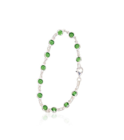 Silver bracelet 2600427_CZ-LG, Silver 925°, Zirkons