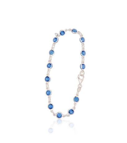 Silver bracelet 2600427_CZ-LB, Silver 925°, Zirkons