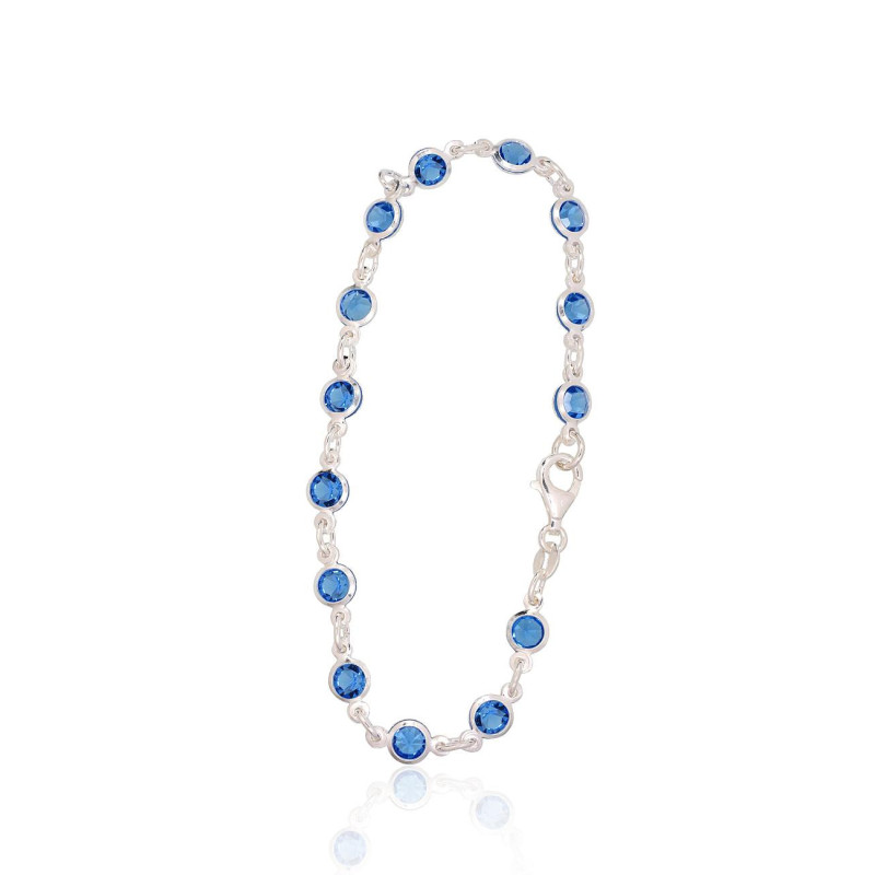 Silver bracelet 2600427_CZ-LB, Silver 925°, Zirkons