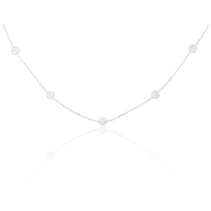 Silver necklace 2500140, Silver 925°