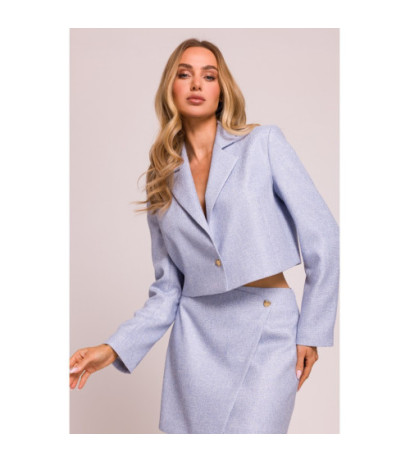 M853 Krótka marynarka - błękitna