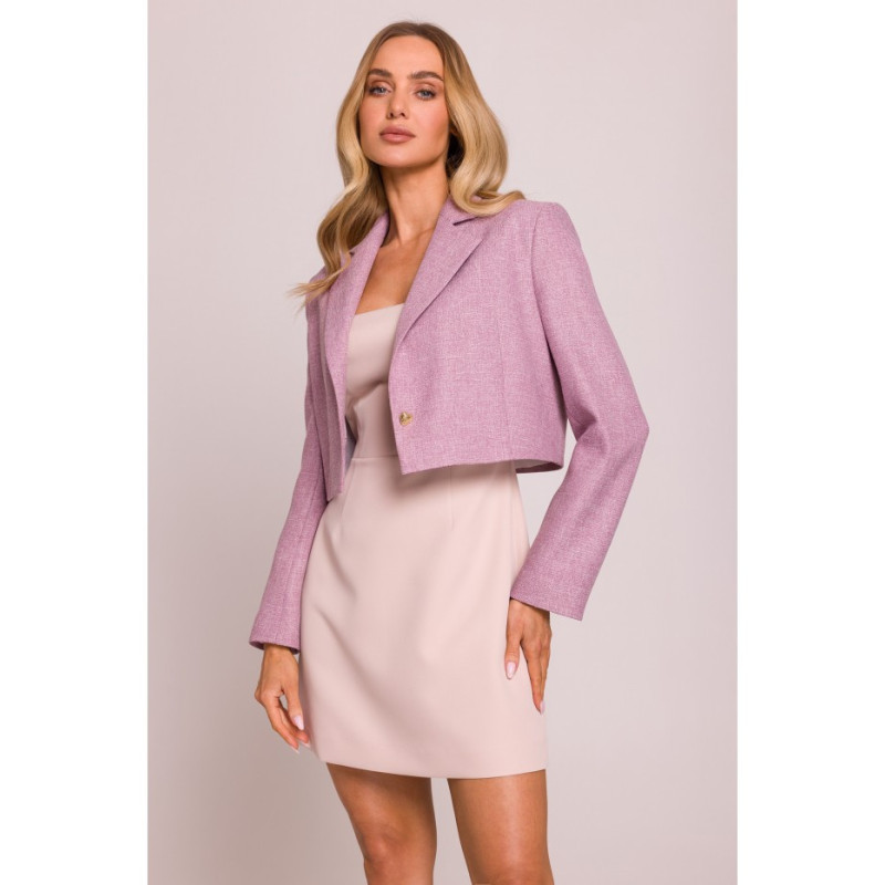 M853 Krótka marynarka - marsala