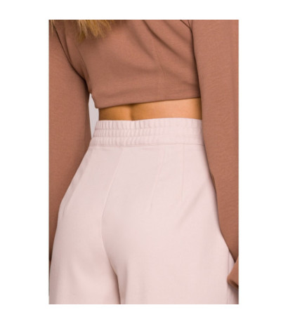 M799 Spodnie z szerokimi nogawkami - beżowe