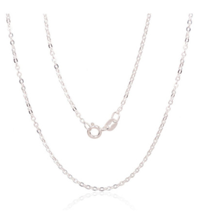 Sidabrinė grandinėlė Anchor round 1 mm , briaunų apdirbimas deimantu 2400157, Sidabras 925°