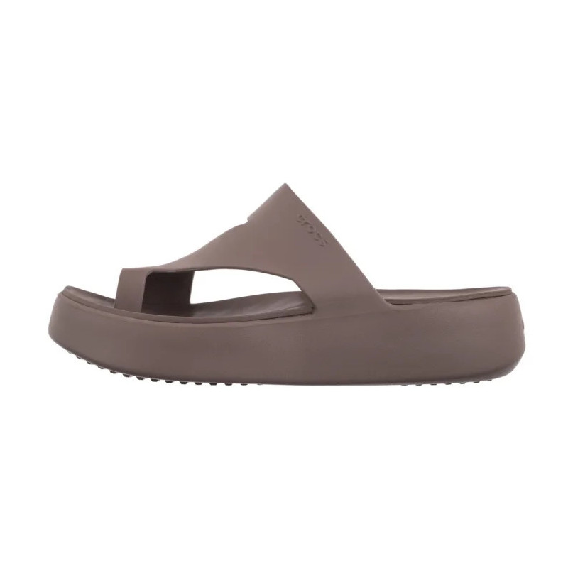 Crocs Getaway Platform Toe Loop Truffle 210834-0LF (CR375-a) šlepetės