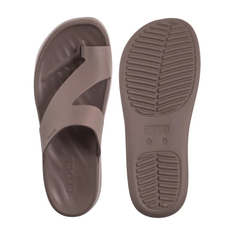 Crocs Getaway Platform Toe Loop Truffle 210834-0LF (CR375-a) kingad