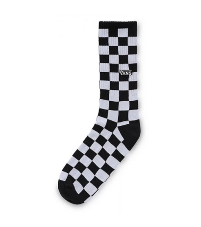 Vans Checkerboard Crew Black/White VN0A3H3NHU01 (VA381-a) zeķes