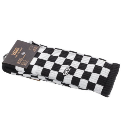 Vans Checkerboard Crew Black/White VN0A3H3NHU01 (VA381-a) zeķes