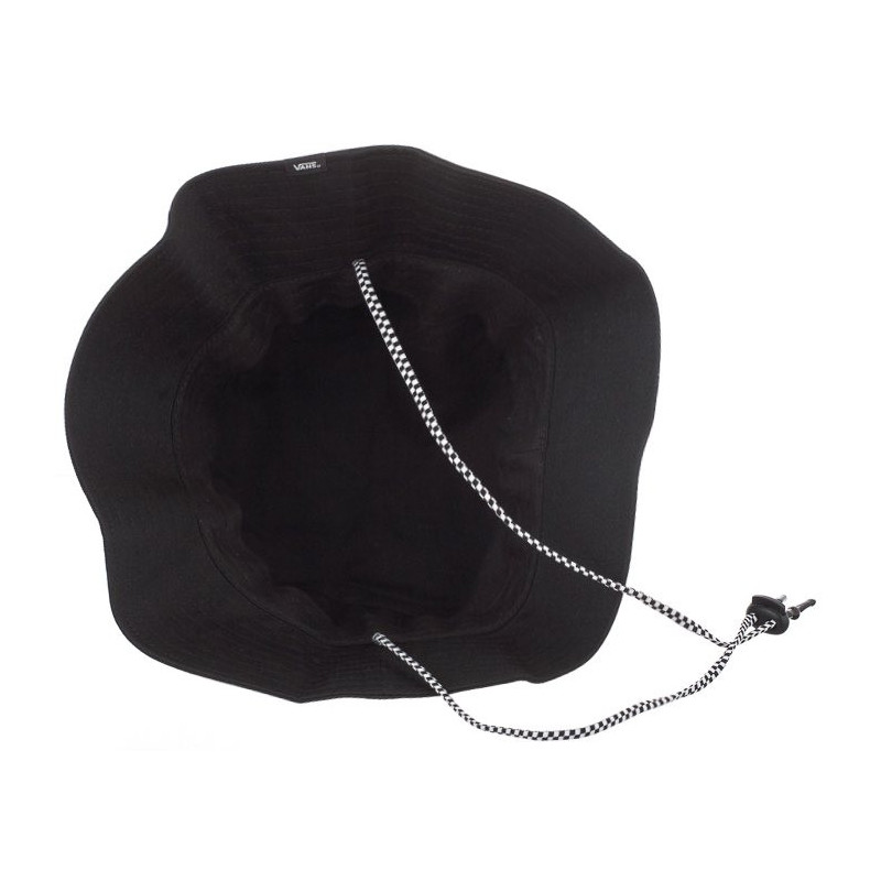 Vans W/M Level Up Bucket Hat Black/White VN0A5GRGY281 (VA402-a) josta