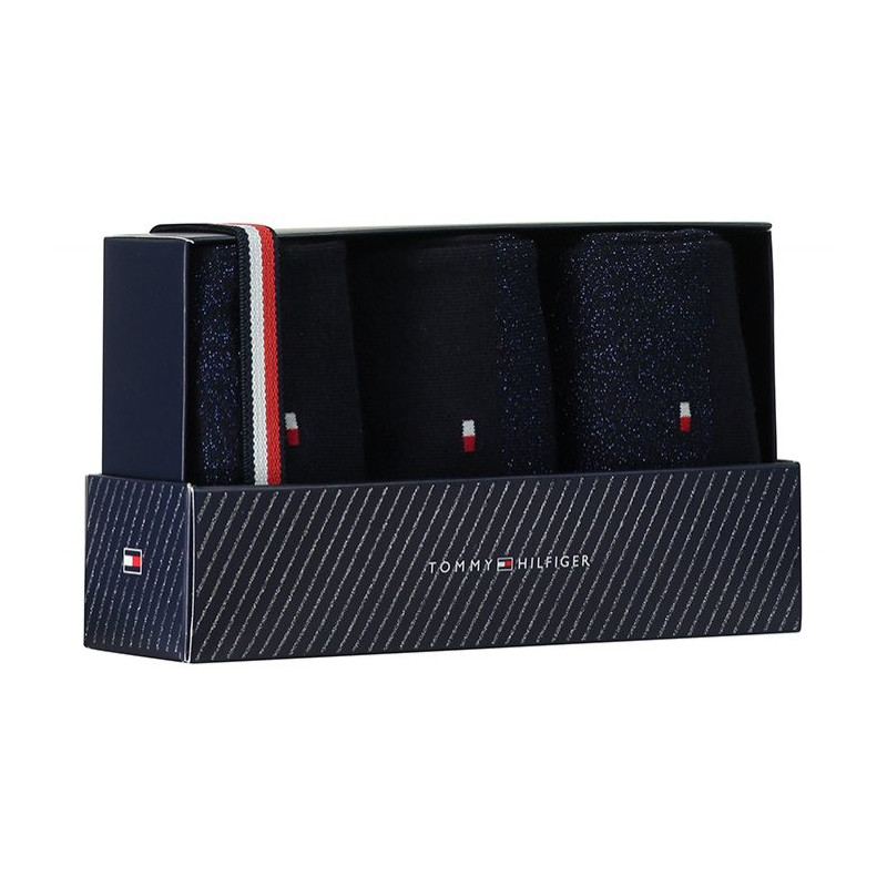 Tommy Hilfiger Women Sock 3P Navy 701210532 002 035 (TH316-a) zeķes