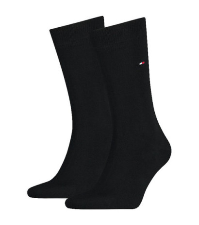 Tommy Hilfiger Th Men Sock Classic 2P Black 371111 200 039 (TH648-a) socks