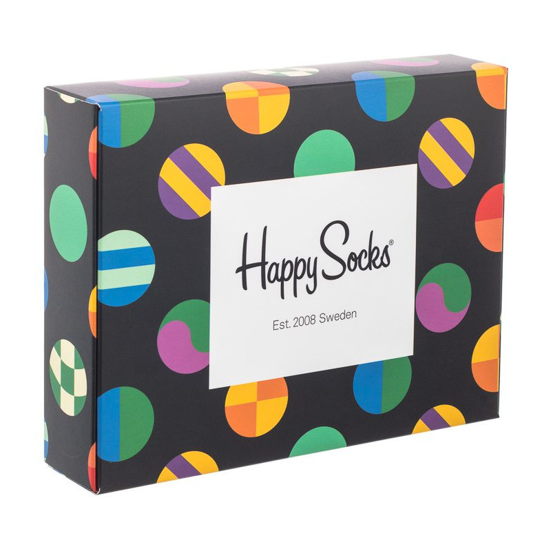 Happy Socks 2-Pack Flat Pack Clashing Dots POS0816 (HS14-a) aksesuaras
