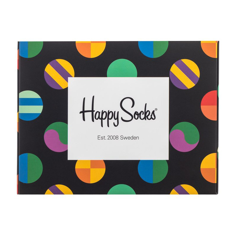 Happy Socks 2-Pack Flat Pack Clashing Dots POS0816 (HS14-a) aksesuaras