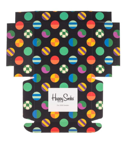 Happy Socks 2-Pack Flat Pack Clashing Dots POS0816 (HS14-a) accessory