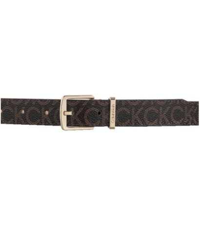 Calvin Klein CK Must Sqr Belt 25mm Mono K60K610384 0HD Brown Mono (CK186-a) diržas