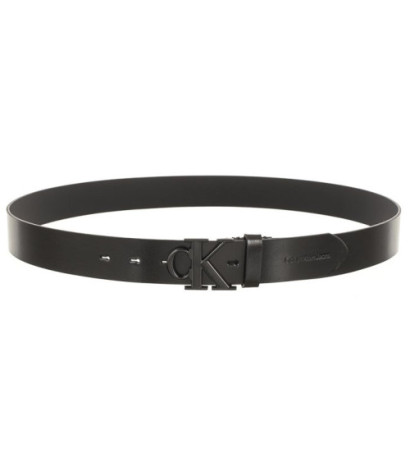 Calvin Klein Round Mono Pl Lthr Sm Belt 35mm Black K50K511154 BDS (CK337-a) josta
