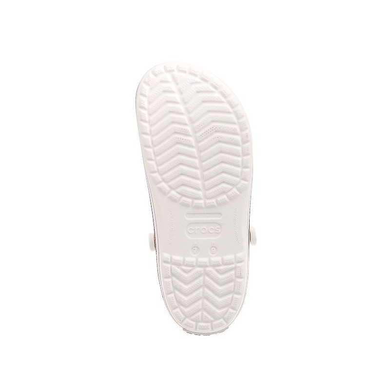 Crocs Crocband White 11016 (CR4-a) Women's Shoes/Flip Flops