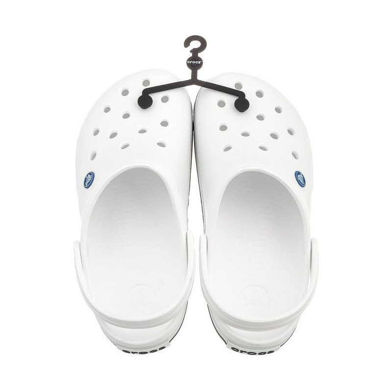 Crocs Crocband White 11016 (CR4-a) Women's Shoes/Flip Flops