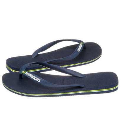 Havaianas Brasil Logo Marinho Navy Blue 4110850-0555 (HI1-b) apavi