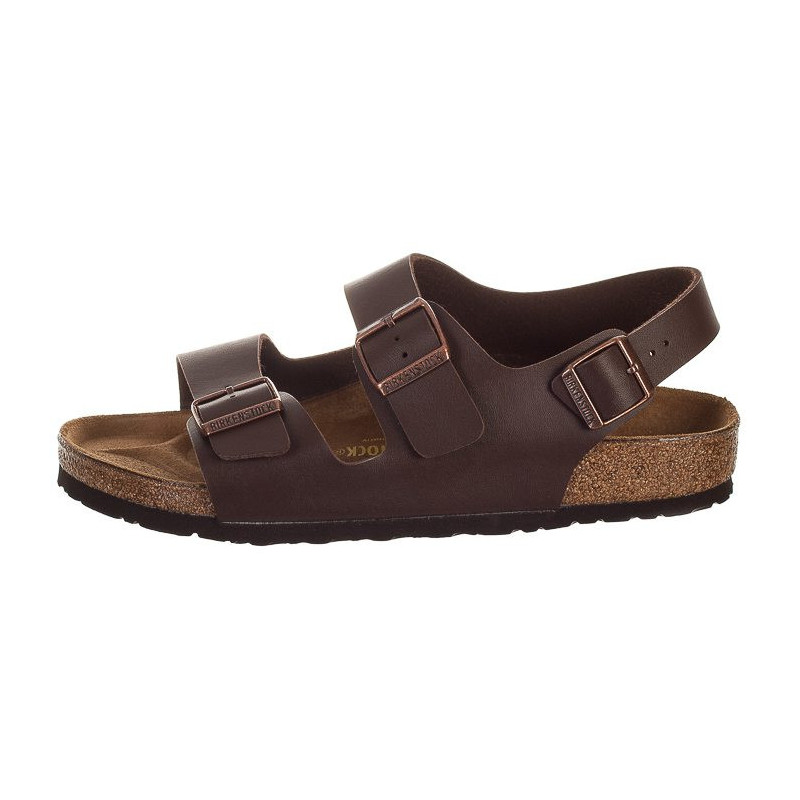 Birkenstock Milano Dark Brown 034701 (BK9-a) sandalai