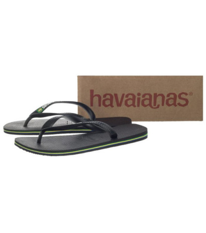 Havaianas Brasil Logo FC Black 4110850-1069 (HI1-s) šlepetės