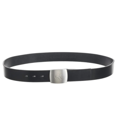 Calvin Klein Leather Clamp Buckle 38mm Black K50K512606 BEH (CK588-a) belt