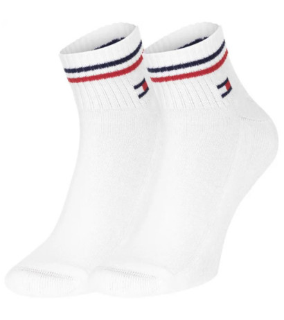 Tommy Hilfiger TH Uni Tj Quarter 2P Iconic White 701228177 001  (TH1290-c) kojinės