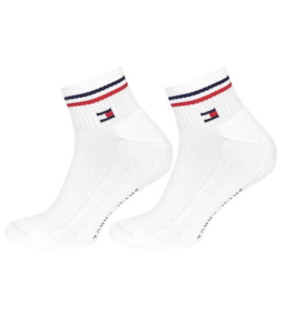 Tommy Hilfiger TH Uni Tj Quarter 2P Iconic White 701228177 001  (TH1290-c) kojinės