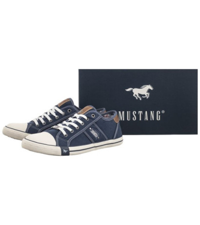Mustang Granatowe 4058-310-841 (MU233-d) kurpes