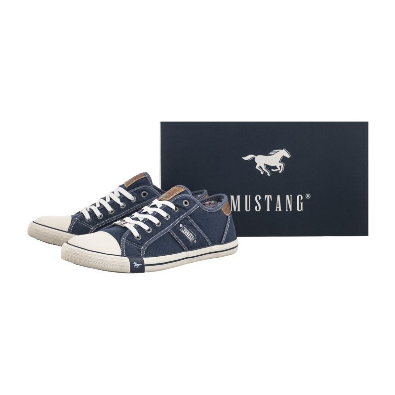 Mustang Granatowe 4058-310-841 (MU233-d) kurpes