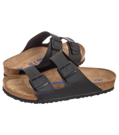 Birkenstock Arizona BS Soft Footbed Black 0551251 (BK66-a) Women's Shoes/Flip Flops