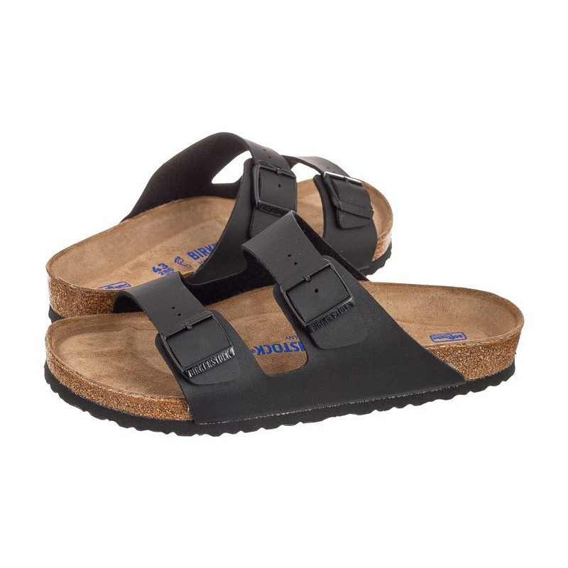 Birkenstock Arizona BS Soft Footbed Black 0551251 (BK66-a) Women's Shoes/Flip Flops