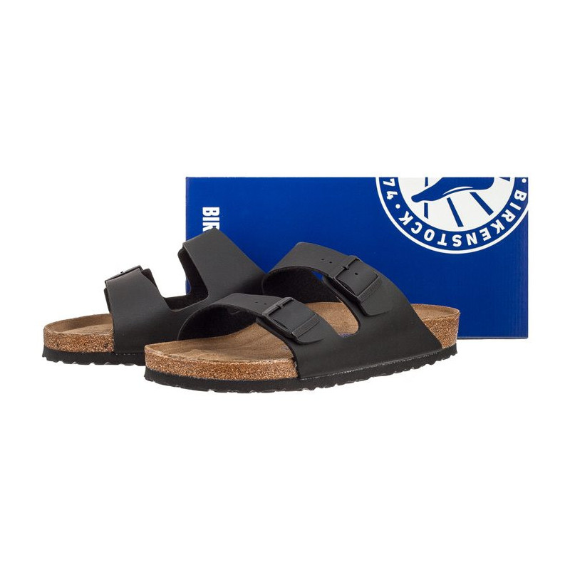 Birkenstock Arizona BS Soft Footbed Black 0551251 (BK66-a) Moteriški batai/šlepetės