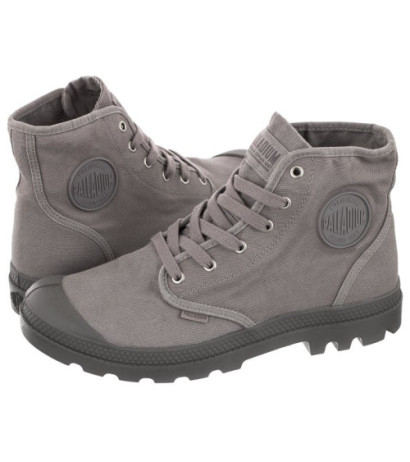 Palladium Pampa Hi Gray Flannel 02352-071-M (PA23-m) kurpes