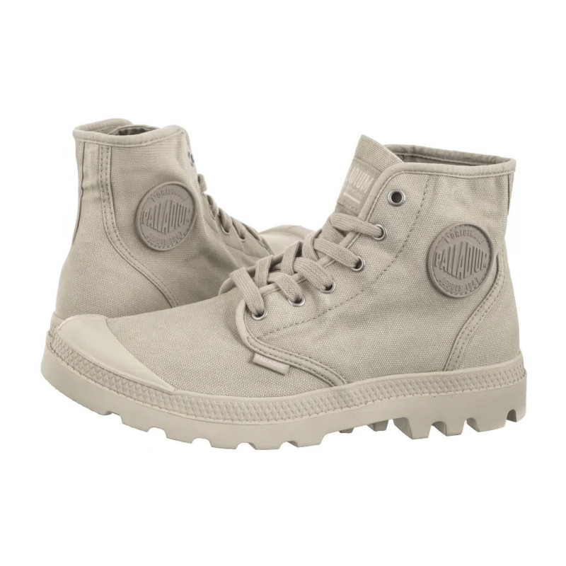 Palladium Pampa Hi Natural Grey 02352-096-M (PA23-q) batai