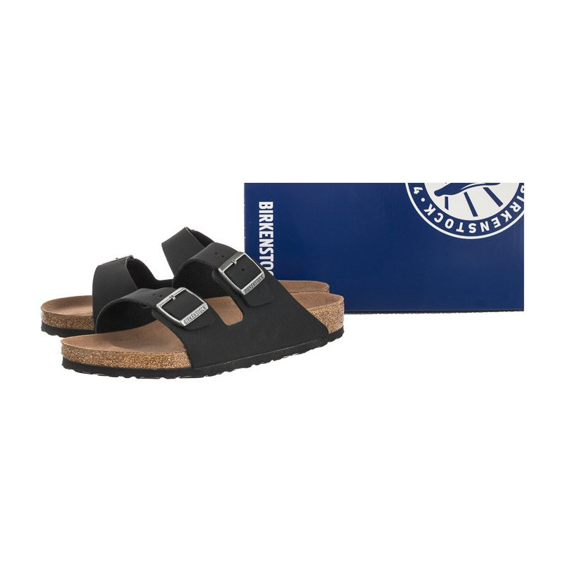 Birkenstock Arizona BS Black Earthy Vegan 1019115 (BK144-a) slippers
