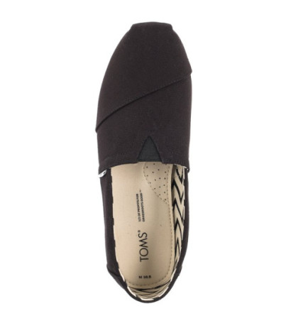 Toms Alpargata Black/Black Recycled Cotton Canvas 10017670 (TS19-b) čības