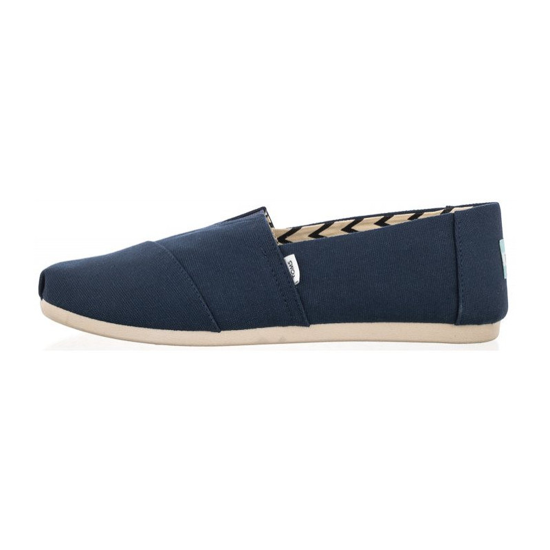 Toms Alpargata Navy Recycled Cotton Canvas 10017660 (TS19-c) čības