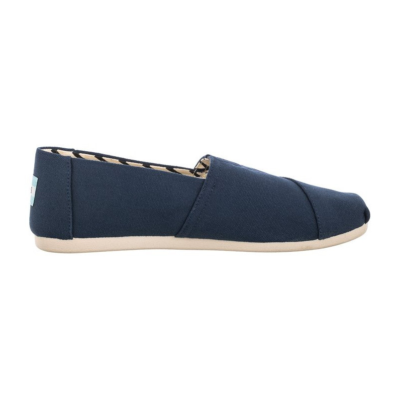 Toms Alpargata Navy Recycled Cotton Canvas 10017660 (TS19-c) čības