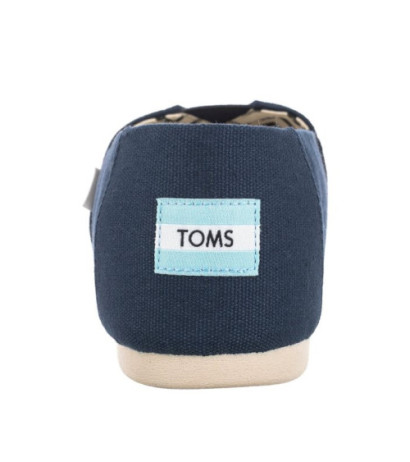 Toms Alpargata Navy Recycled Cotton Canvas 10017660 (TS19-c) čības