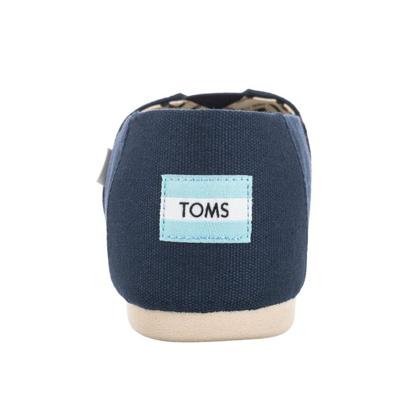 Toms Alpargata Navy Recycled Cotton Canvas 10017660 (TS19-c) Sneakers