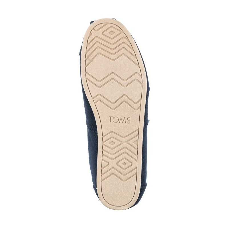 Toms Alpargata Navy Recycled Cotton Canvas 10017660 (TS19-c) čības