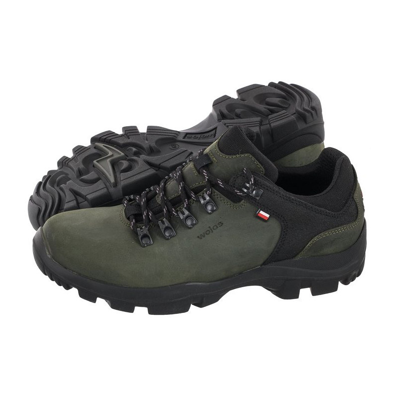 Wojas Zielone/Czarne 9377-87 (WO76-b) shoes