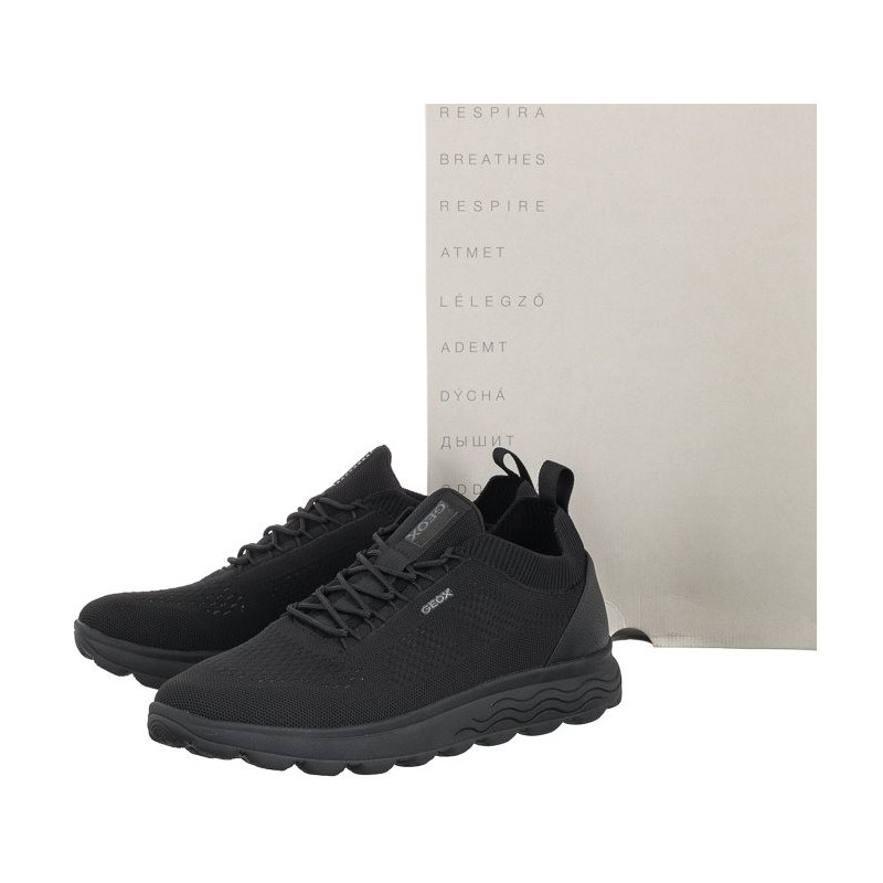 Geox U Spherica A Black U15BYA 0006K C9997 (GE10-a) sports shoes