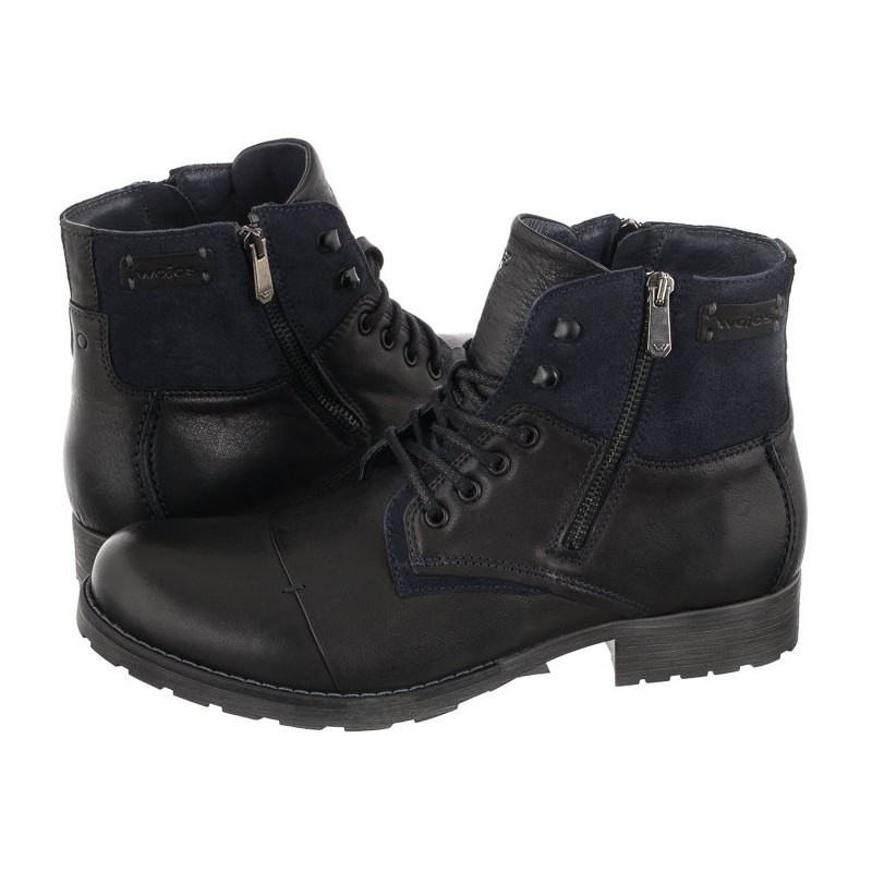 Wojas Czarne/Granatowe 8234-76 (WO101-a) kingad