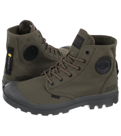 Palladium Pampa Hi Htg Supply Olive Night 77356-325-M (PA99-a) kurpes