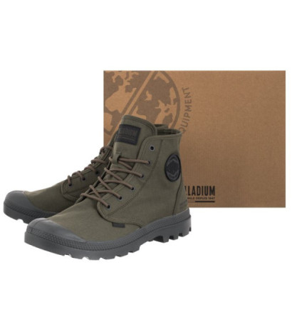 Palladium Pampa Hi Htg Supply Olive Night 77356-325-M (PA99-a) kingad